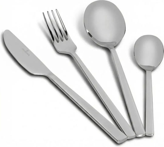 Zwieger Zwieger Besteckset Edelstahl Silber 24 Stück