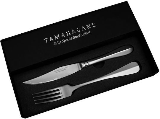 Tamahagane Set De Tacâmuri Inoxidabile Argintii 8 Bucăți