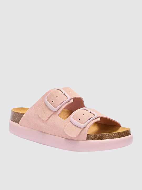Noelle Sandale Din Piele Pentru Femei Roz