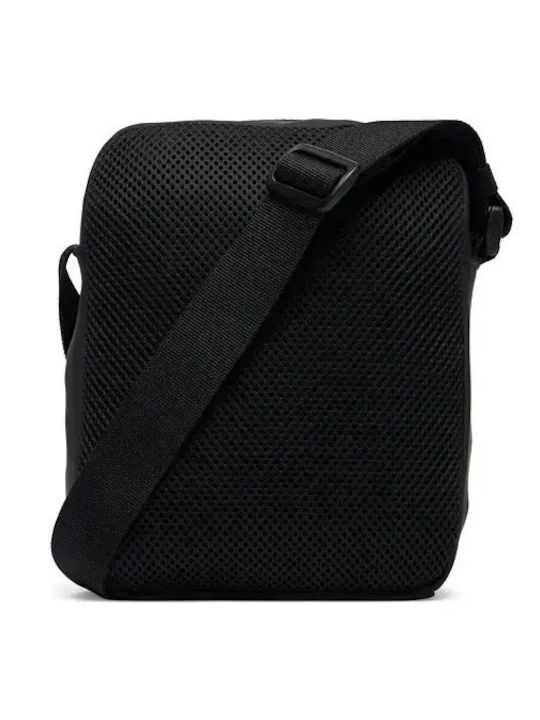 Reporter Leather Men's Shoulder / Crossbody Bag Black