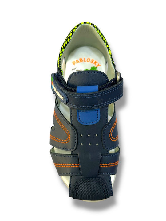 Sandale Tip Pantof Anatomici Albastre