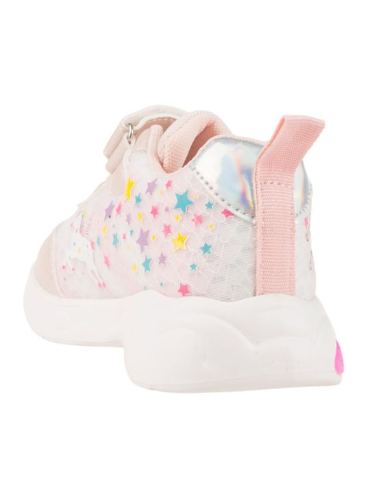 Παιδικά Sneakers με Σκρατς Ροζ