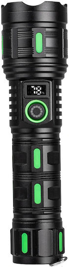 Vayox Wiederaufladbarer LED Taschenlampen IP44 mit Maximaler Helligkeit 1200 Lumen