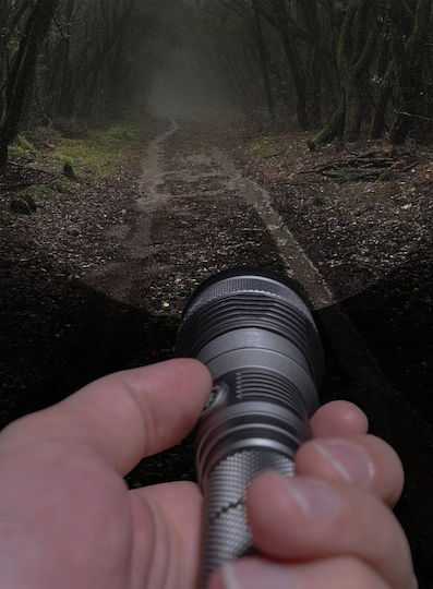 Vayox Rechargeable LED Flash Light IPX7 with Maximum Brightness 10000lm