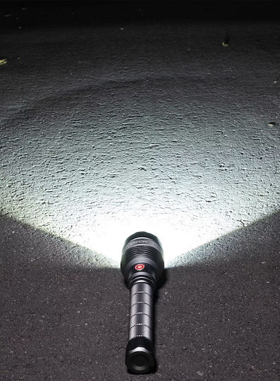 Vayox Rechargeable LED Flash Light IPX7 with Maximum Brightness 10000lm