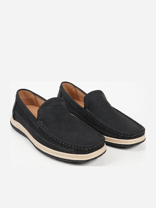 Men's Moccasins In Black Colour
