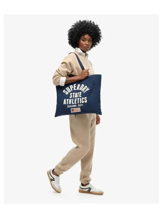 Superdry Women's Cotton Shopping Bag W9110442a-g1n-richest-navy-off White