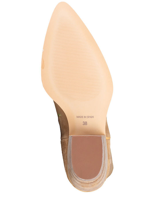 Women's Ankle Boots Beige