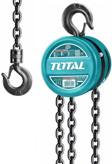 Total Chain Hoist 3m for Weight Load up to 1t Blue