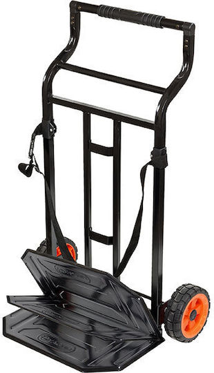 Tactix Transport Trolley for Weight Load up to 100kg Black