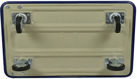 Kinzo Plattformwagen Folding for Load Weight up to 150kg in Blau Color