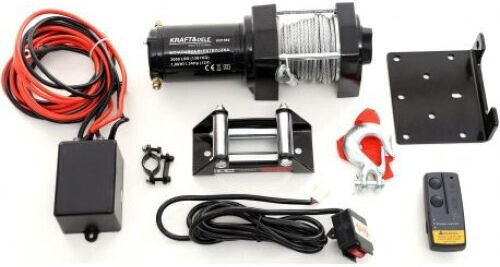 Kraft & Dele Electric Hoist for Weight Load up to 4.3t Black