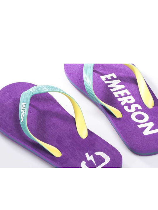 Slapi Bărbați Flip Flops Violet