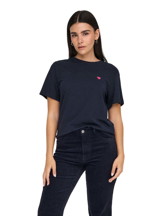 S S Γυναικείο T-shirt Μπλε