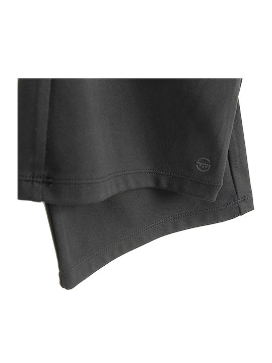 Kinderleggings Lang Schwarz