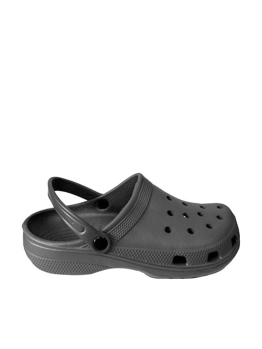 Ansin Damentag Holzschuhe Schwarz