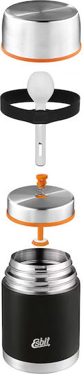 Esbit Classic Δοχείο Φαγητού Inox Θερμός Μαύρο 750ml
