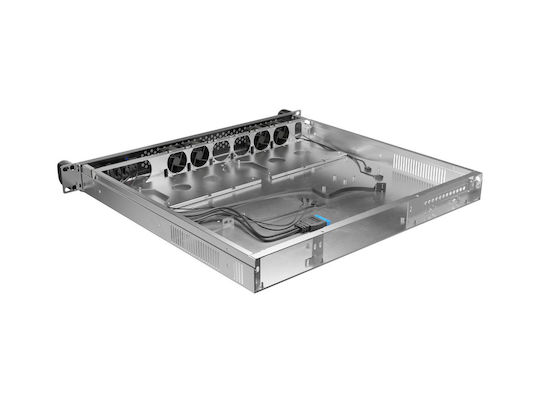Lanberg Пач Панел за Rack 1U 19" Сив