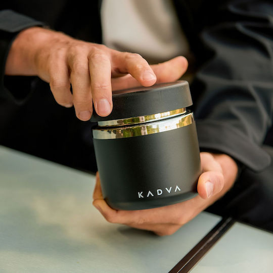 Kadva Δοχείο Φαγητού Σιλικόνης Μαύρο 600ml