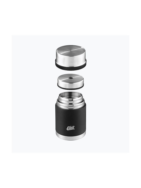 Esbit Δοχείο Φαγητού Inox Θερμός Μαύρο 750ml
