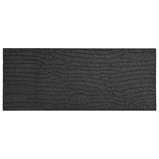 Step Stone 6 Pcs Black 60.5 X 25 X 2 Cm Rubber 42030078 Black