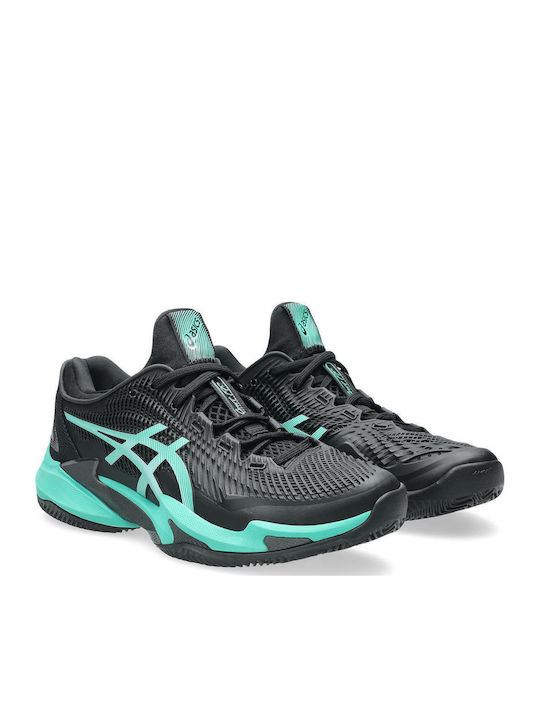 ASICS Court Ff 3 Мъжки Обувки За Тенис За Глинени Игрища Черни