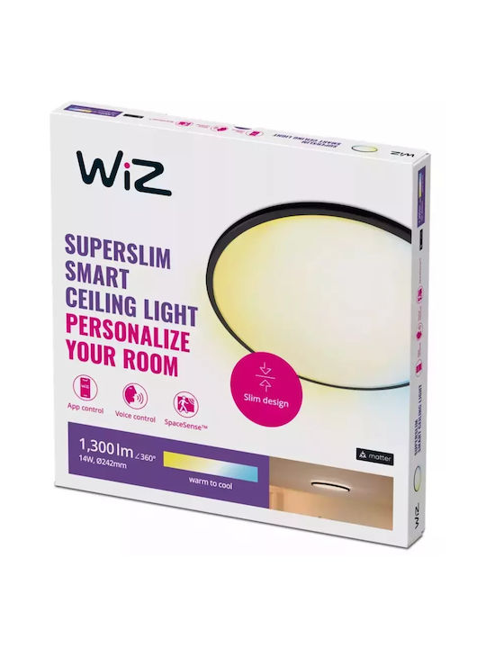 WiZ Smarte Deckenleuchte 24,2 cm LED mit Fernbedienung WiZ Smarte Deckenleuchte 24,2 cm LED mit Fernbedienung
