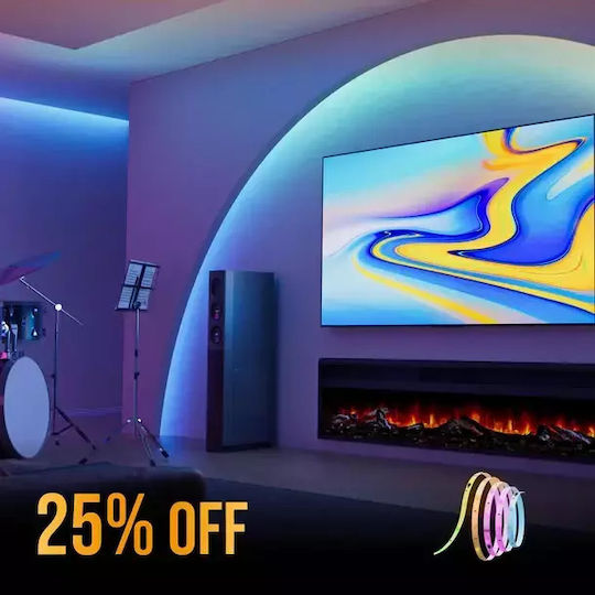 Yeelight Smart LED-Streifen Wi-Fi RGB Licht 12m