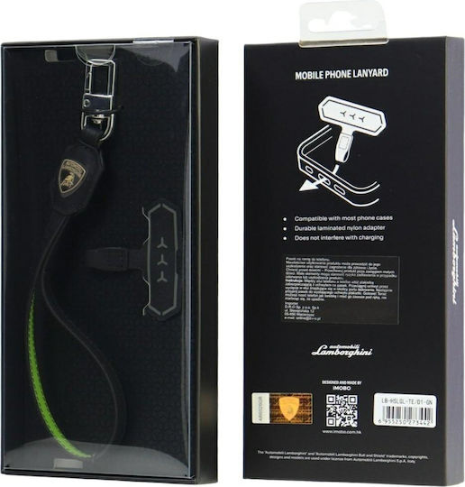 Audi Universal Lamborghini D1 Leather Handstrap Green Lb-hslgl-te/d1-gn