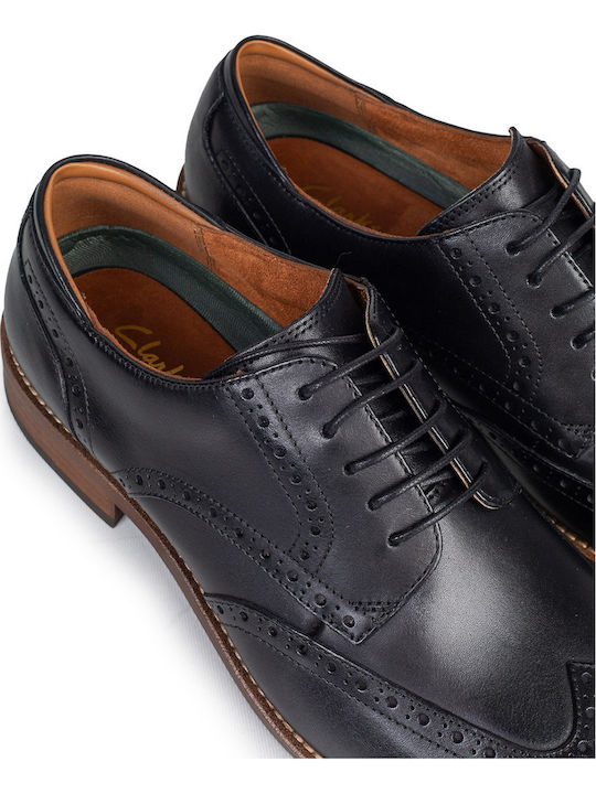 Leather Men's Black Oxfords