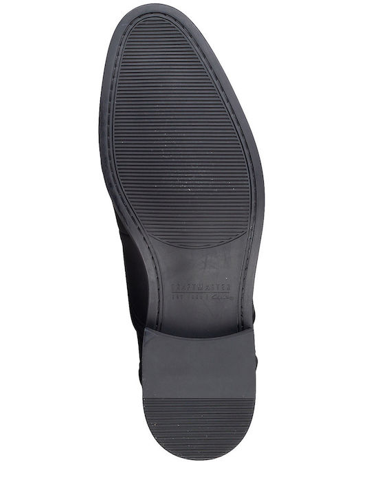 Handgefertigte Leder Herrenschuhe Schwarz