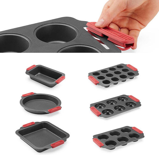 Lekue Backform Für Törtchen/Muffins Keramik 31x18x3,7cm 6 Stück