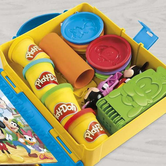 Hasbro Плей-Доу Пластелини - Игра Disney Junior On-the-Go Пекарна Кухня за 2+ Години 3 Части