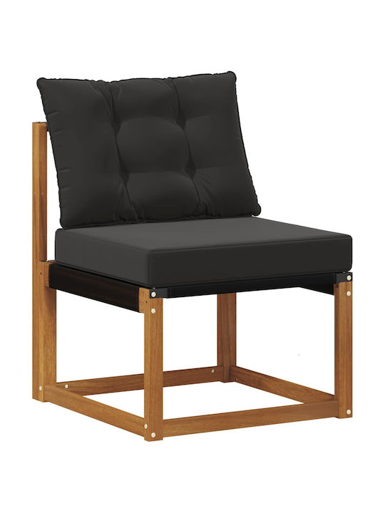 Ъглов Диван За Градина От Палети С Макси Подложки 249x130.5x73см