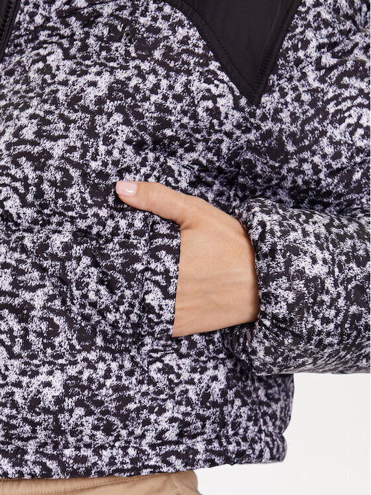 Дълго Дамско Puffer Яке Black