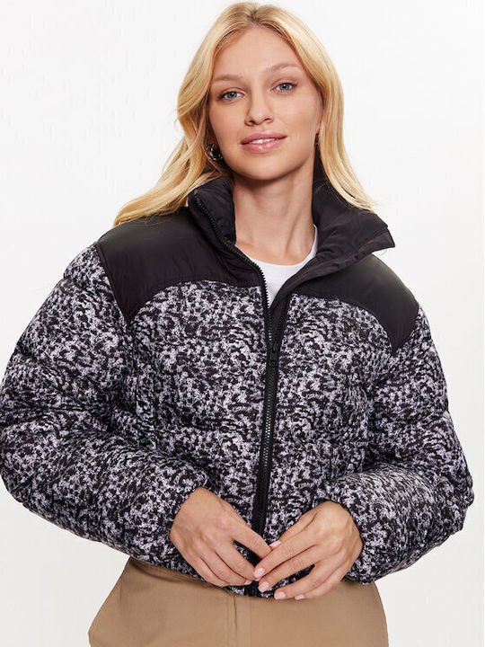 Дълго Дамско Puffer Яке Black