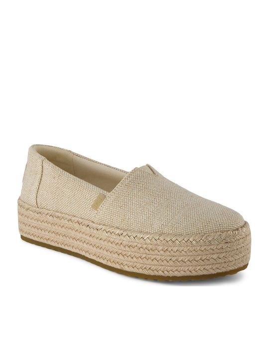 Women's Espadrilles in Beige Color