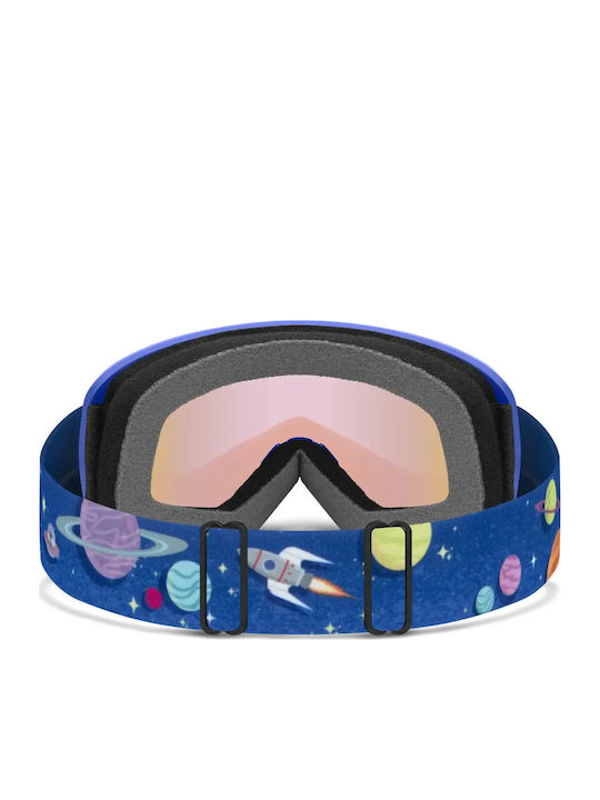 Smith Μάσκα Σκι & Snowboard Ενηλίκων Μπλε με Φακό Καθρέπτη σε Μπλε Χρώμα Smith Μάσκα Σκι & Snowboard Ενηλίκων Μπλε με Φακό Καθρέπτη σε Μπλε Χρώμα