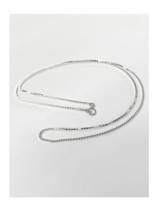 Women's Silver Neck Chain Length 46cm