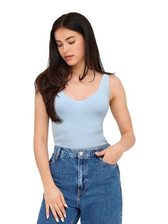 Women's Summer Sleeveless Yellow Blouse