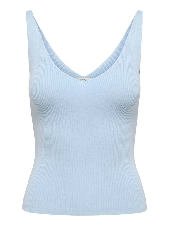 Women's Summer Sleeveless Yellow Blouse
