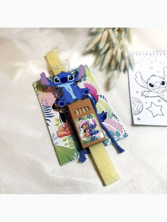 Stich Malset Osterkerze Lilo & Stitch Beduftete Gelbe Stich Malset Osterkerze Lilo & Stitch Beduftete Gelbe
