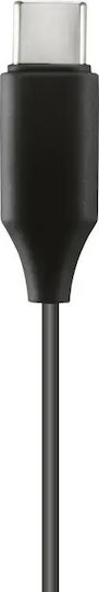 HAMA 01378627 In-Ear Freisprecheinrichtung Kopfhörer mit USB-C Schwarz