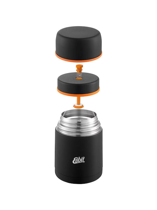 Esbit Recipient Alimentar Inox Termos Negru 1l