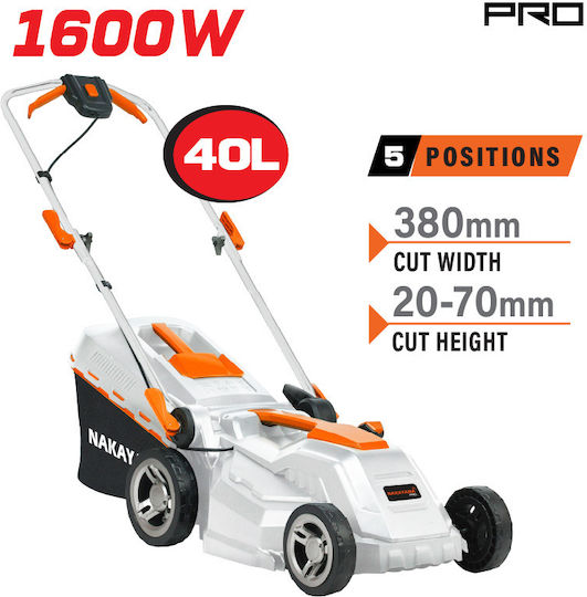 Nakayama EM4010 Lawn Mower Electric 1600W