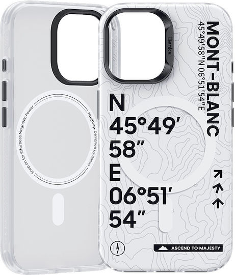 Benks Back Cover Σιλικόνης / Πλαστικό 2mm Λευκό (iPhone 16 Plus)