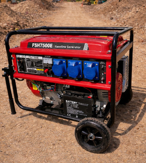 FSH Generator Benzină (în patru timpi) cu Autostart și Putere Maximă 8.2kVA