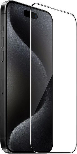 Borofone Full Glue Screen Protector 10τμχ Μαύρο (iPhone 17 / 17 Pro / 16 Pro)