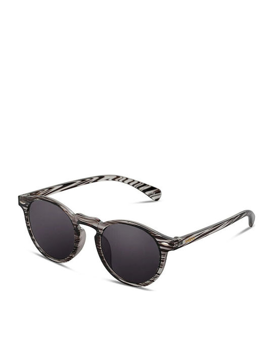 Smooder Unisex Sonnenbrillen mit Schwarz Horn umrandetem Rahmen und Schwarz Farbe Fächer DOG13