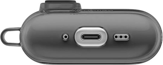 AmazingThing Minimal Case Silicone with Hook in Black color for Apple AirPods Pro 3